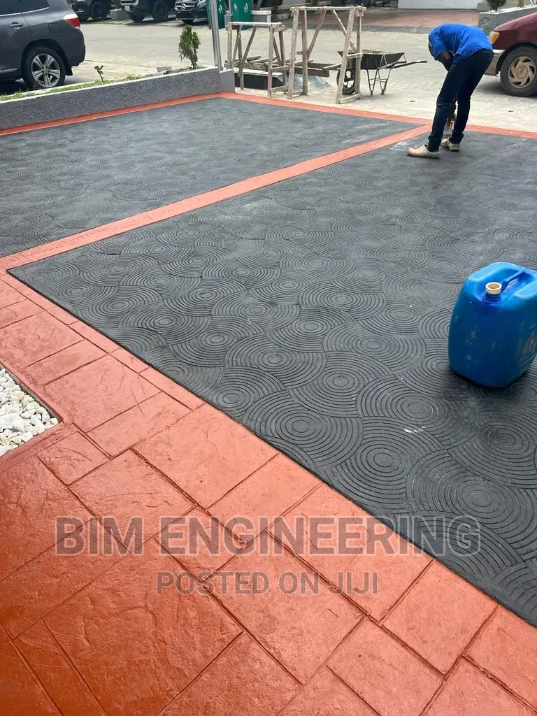 Polished Floor Concrete Sealer Stamped Floor Color