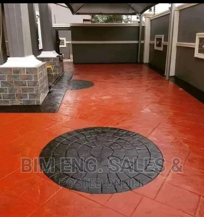 Concrete Stamp Mold Mart Polish Paint Floor Design
