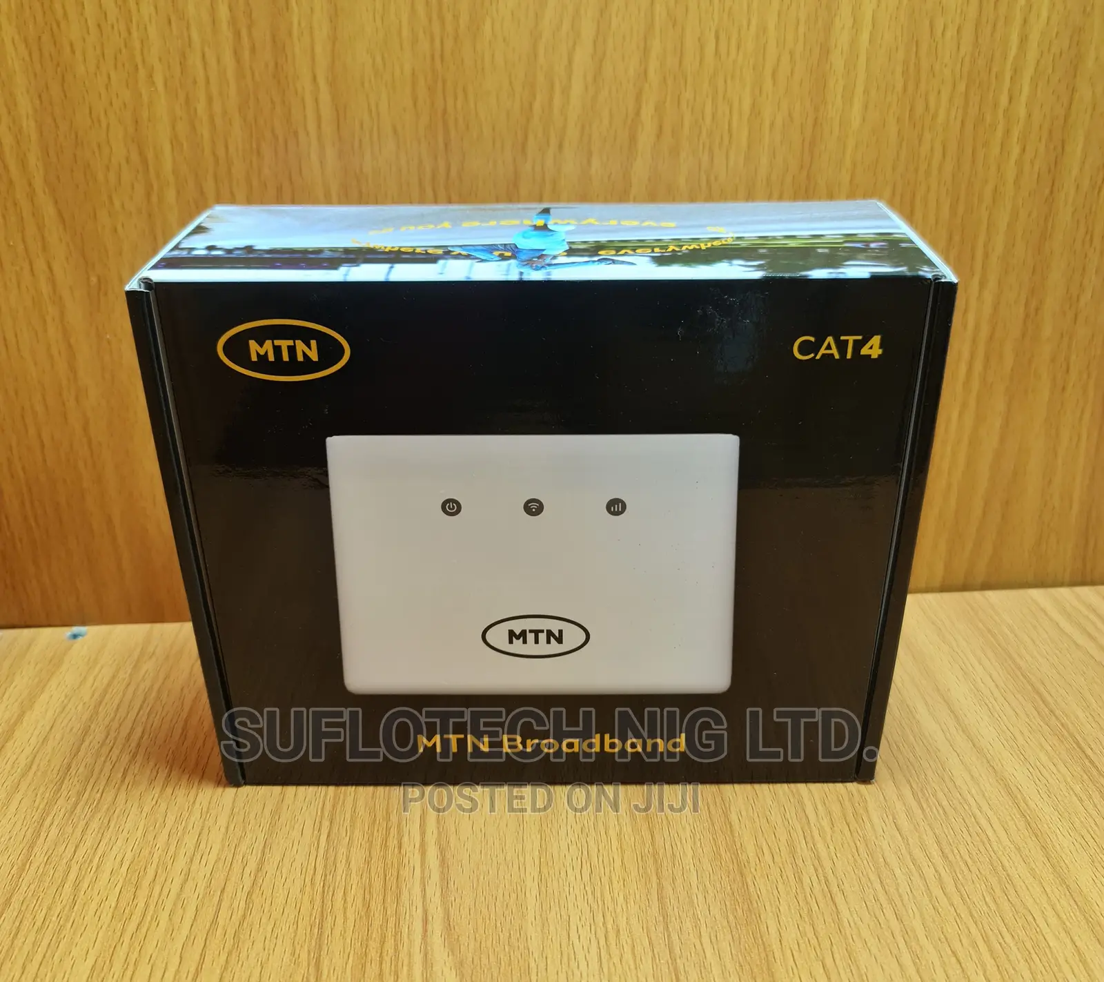 MTN Zte Mf293n Universal 4G Router + Power Backup