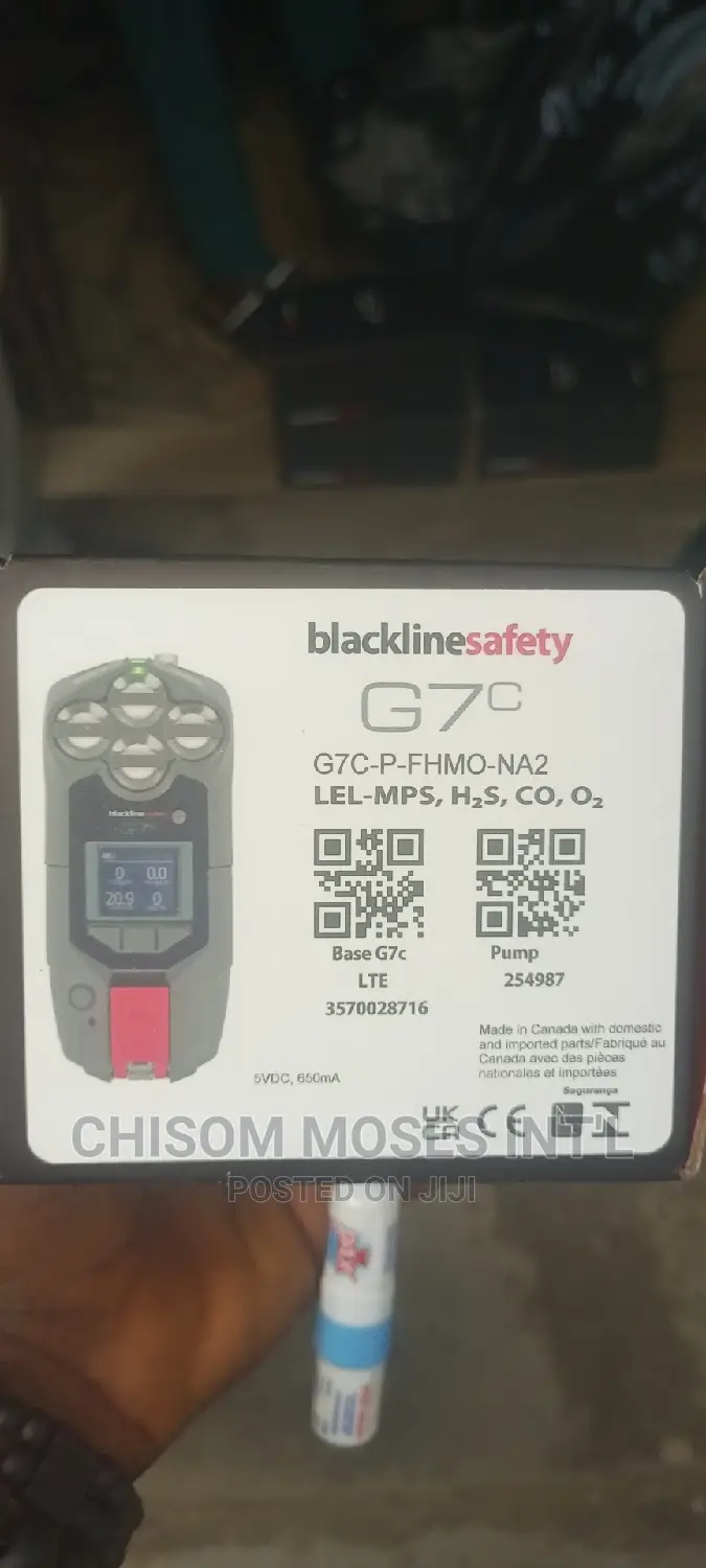 Blackline Safety Portable Gas Detector Alarm