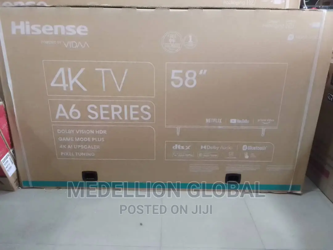 Hisense 58" Uhd Smart + Satellite Tv