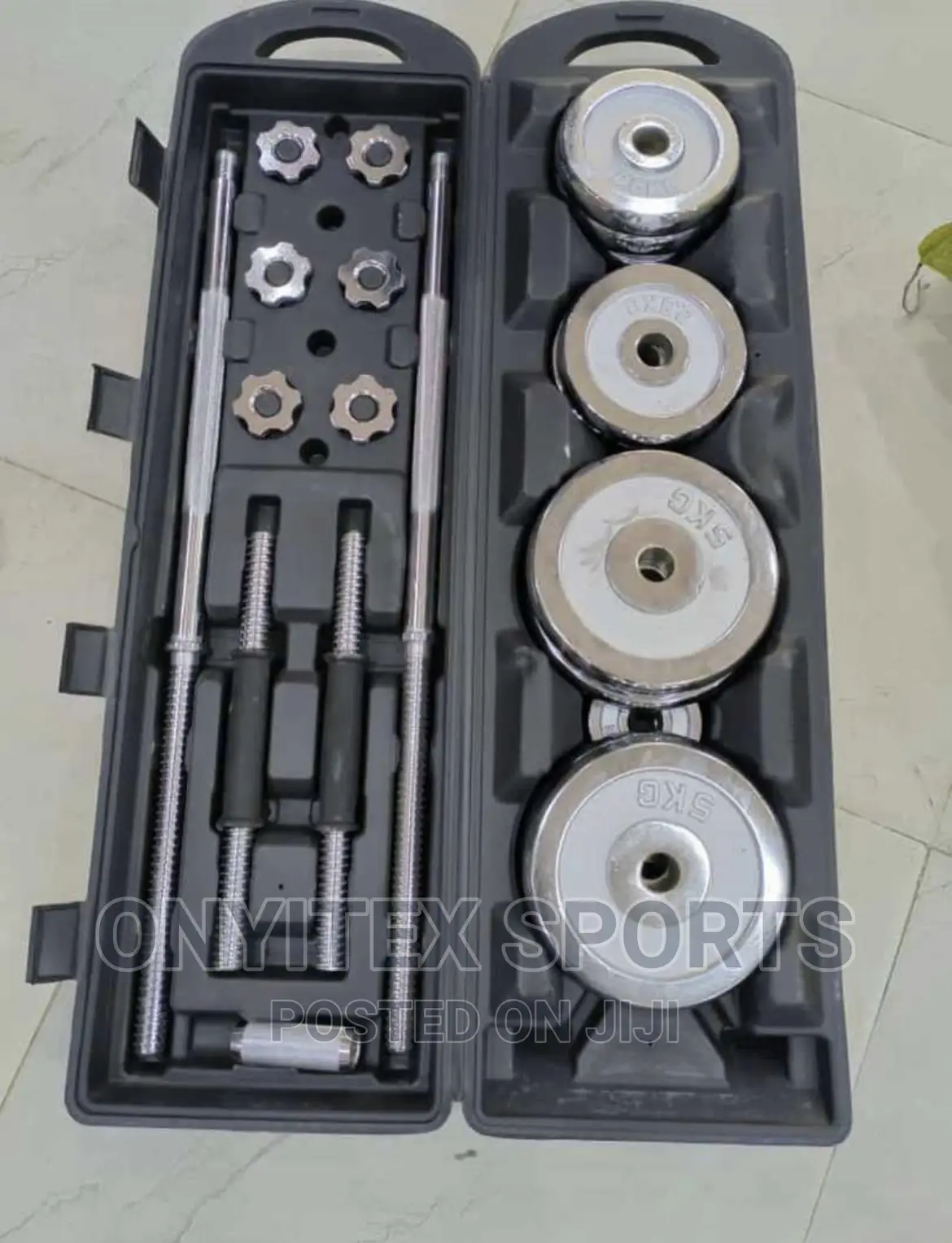 50kg Chrome Dumbbell Sets