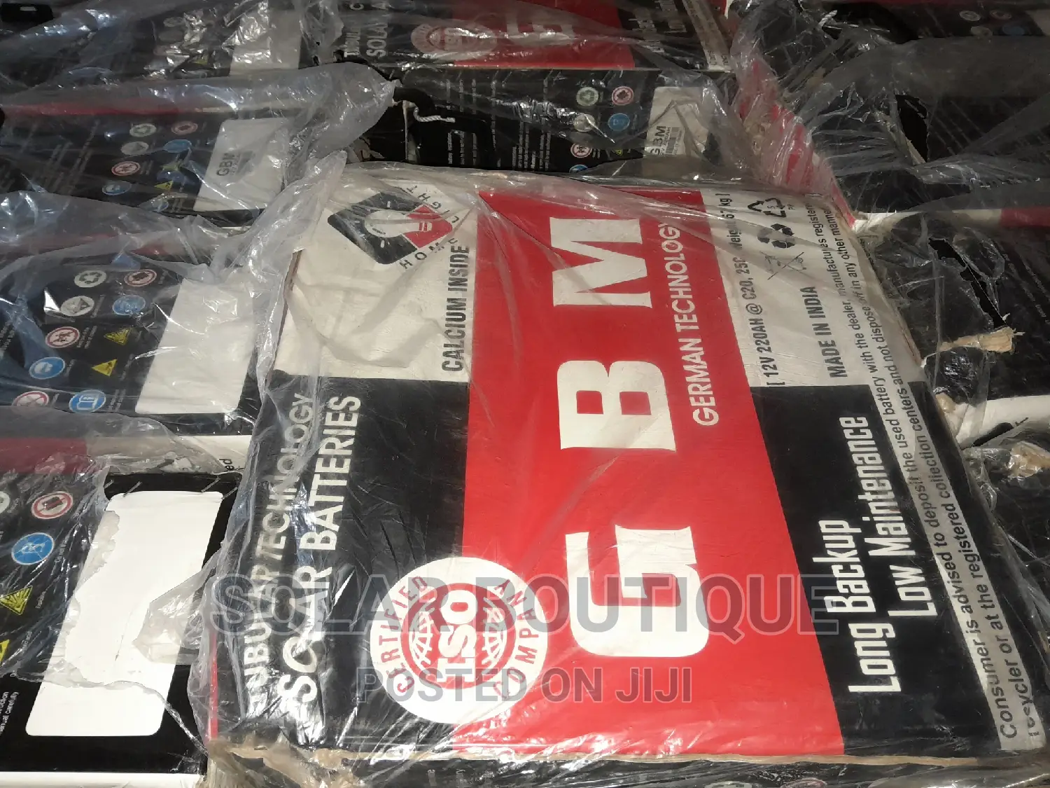 220ah GBM Tubular Battery