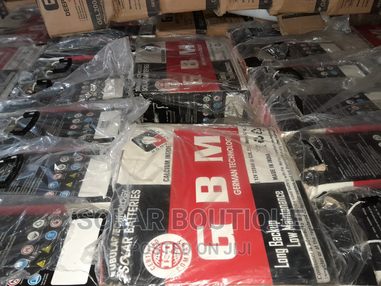 220ah GBM Tubular Battery