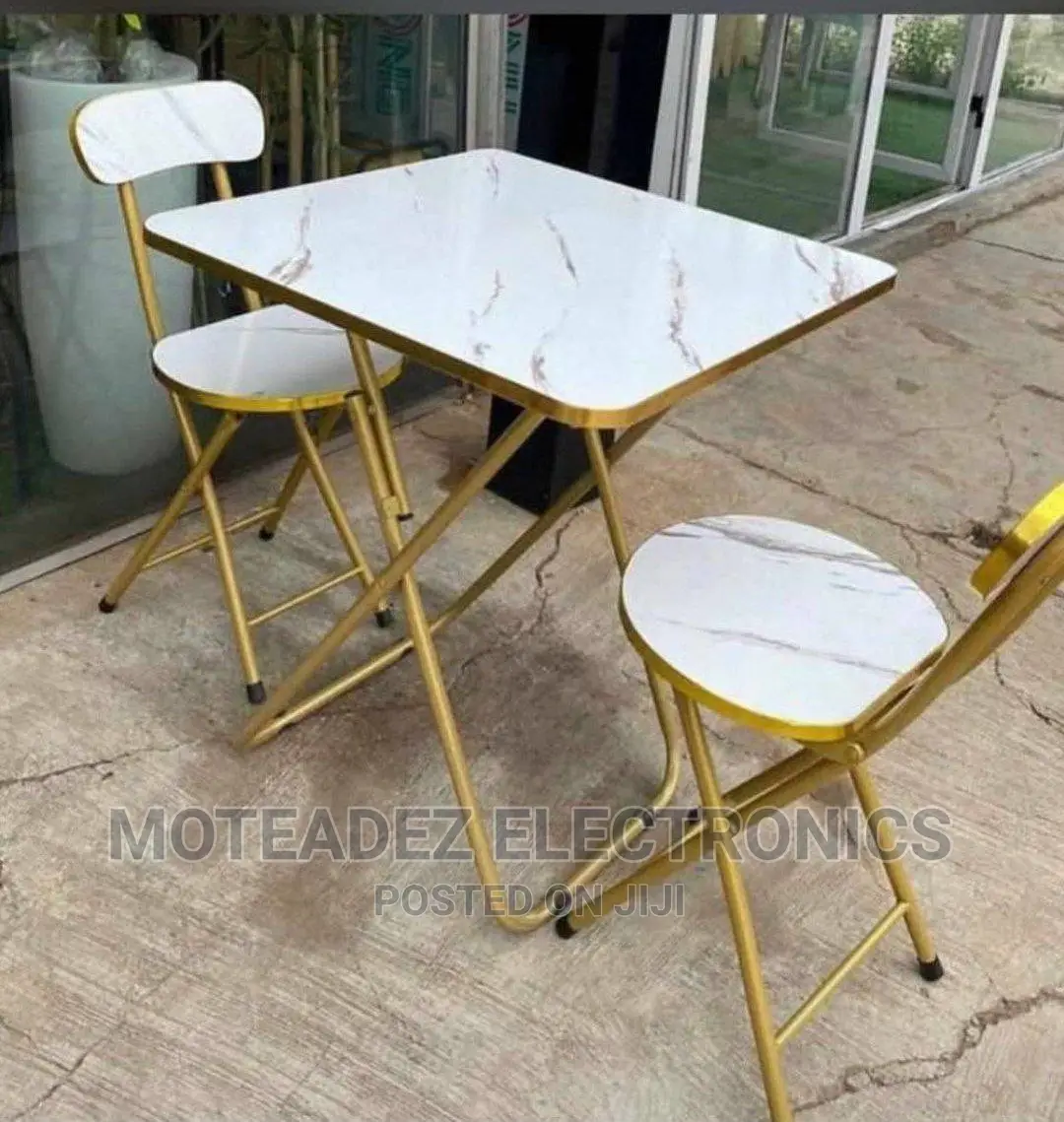 Simple Foldable Dormitory Modern Wood Quality Table Chairs