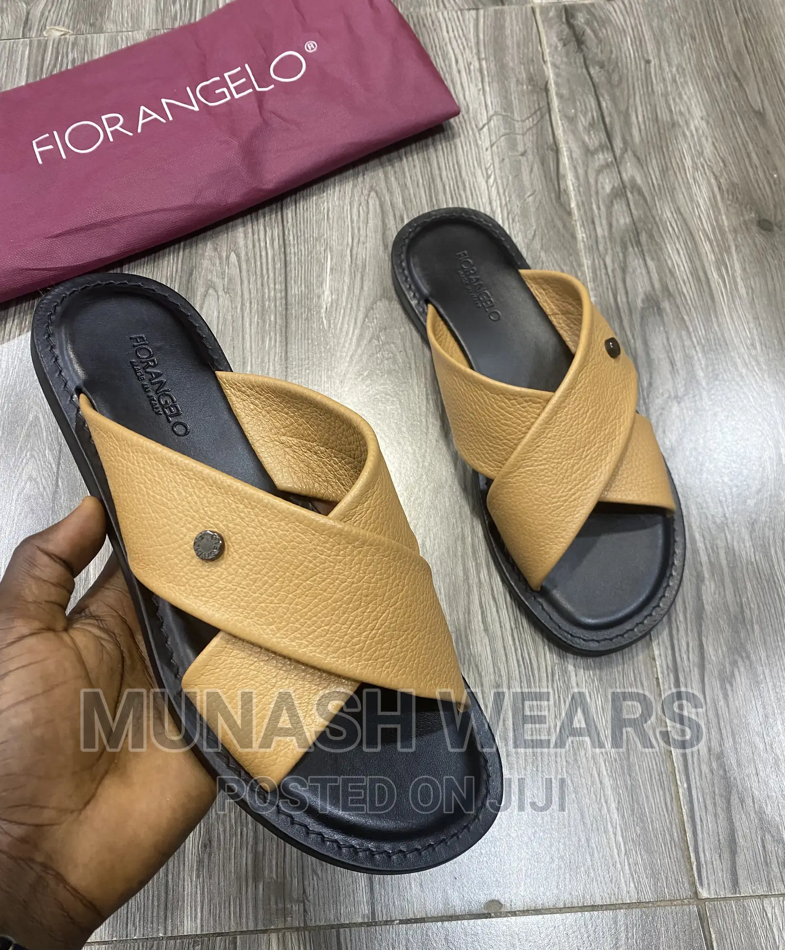 Italian Florangelo Slipers