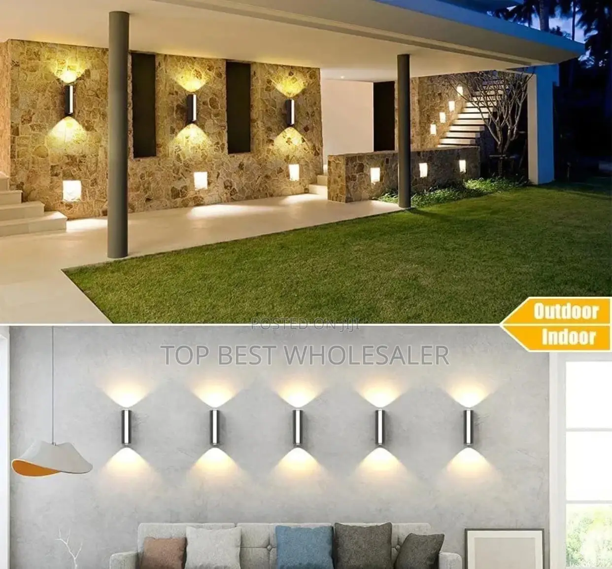 Outdoor/Indoor LED Wall Sconce Light