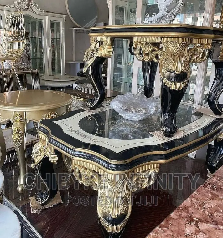 New In: Quality Executive Royal Glass Top Center Table