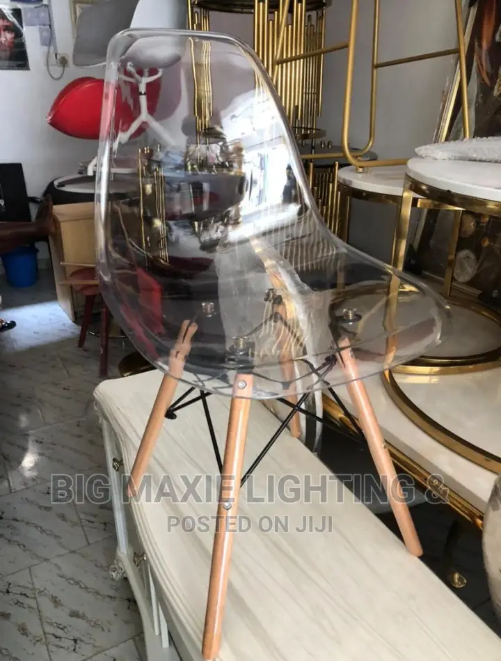 Acrylic Shell Lounge Dining Chair
