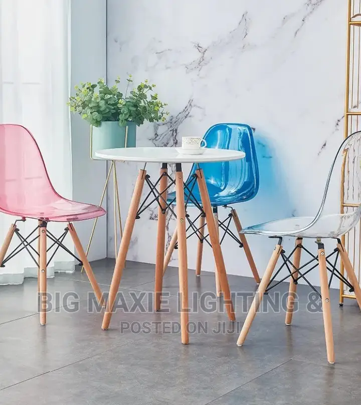 Acrylic Shell Lounge Dining Chair