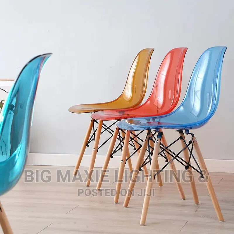 Acrylic Shell Lounge Dining Chair