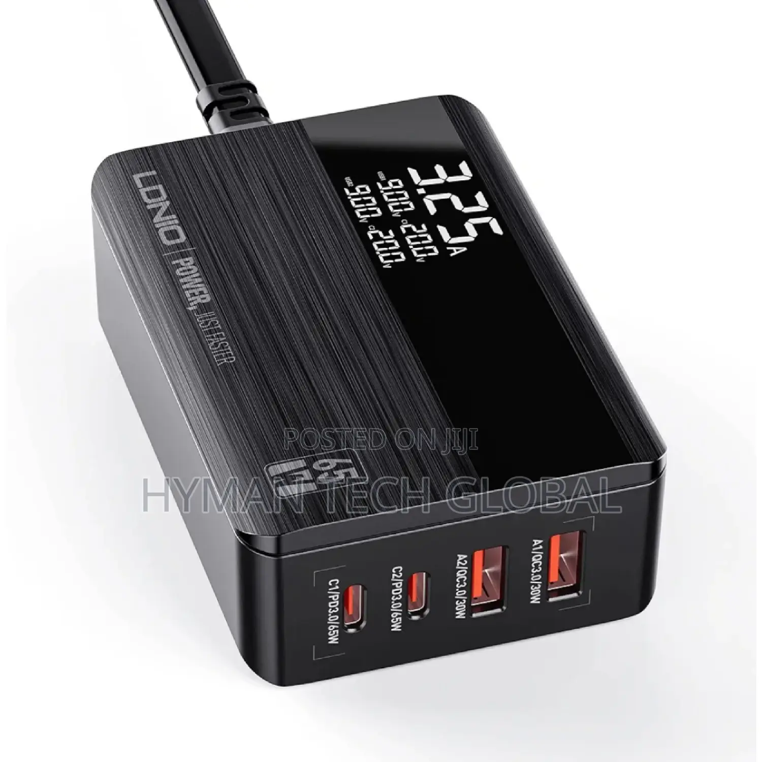 LDNIO 65w Charger for Notebook and Mobile Phone