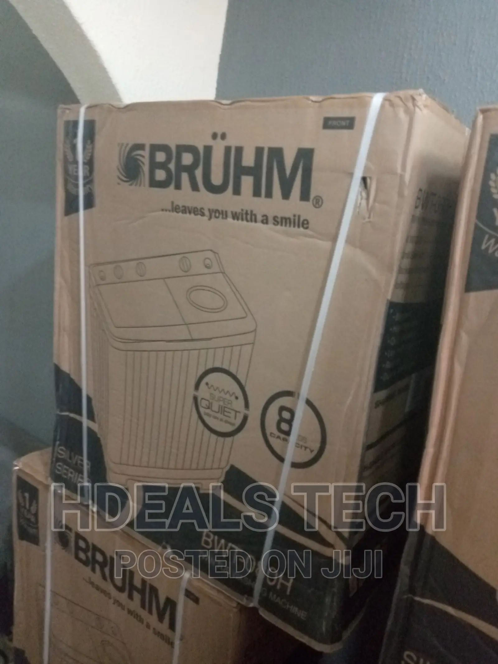 Easy Use Bruhm 8kg Top Loader Washing Machine