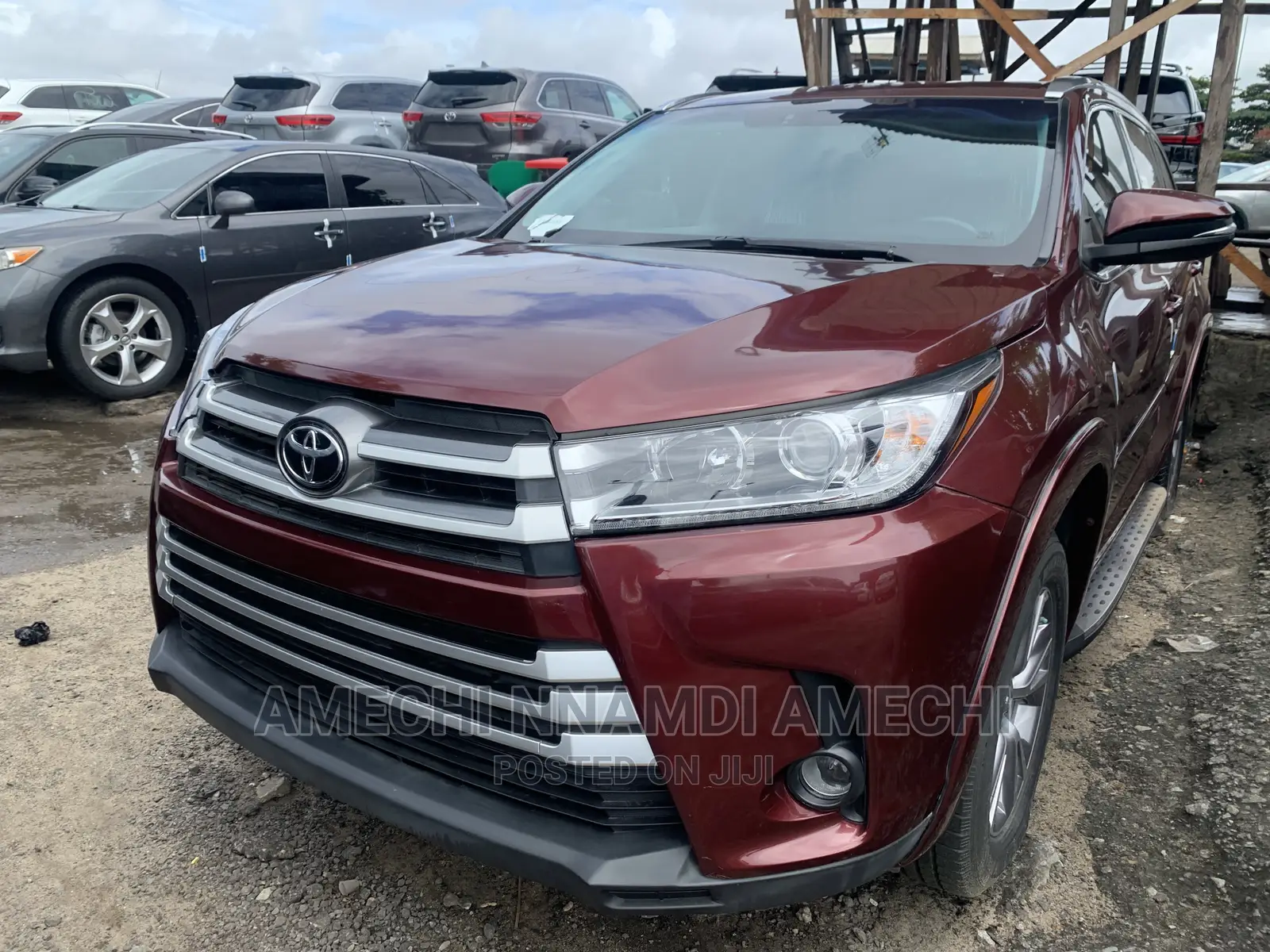 Toyota Highlander 2017 Red