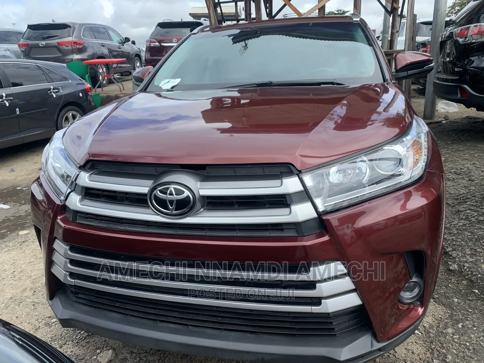 Toyota Highlander 2017 Red