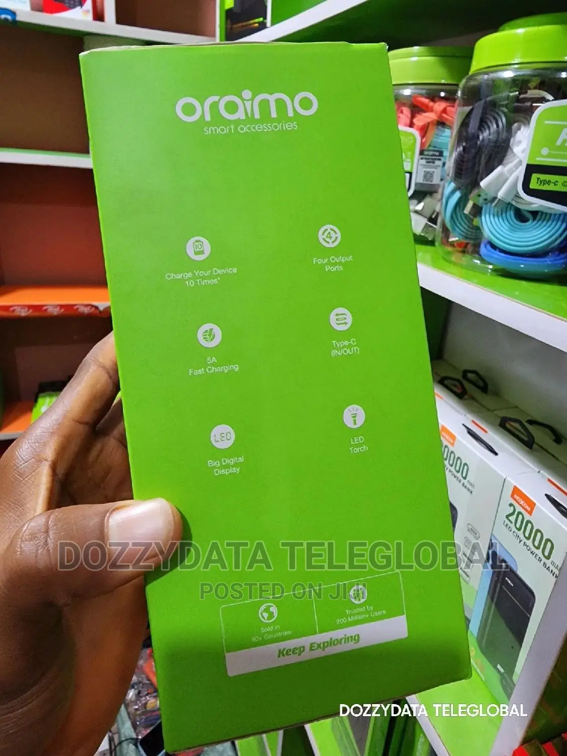 Oraimo Super Exclusive Official Power 50000mah Powerbank
