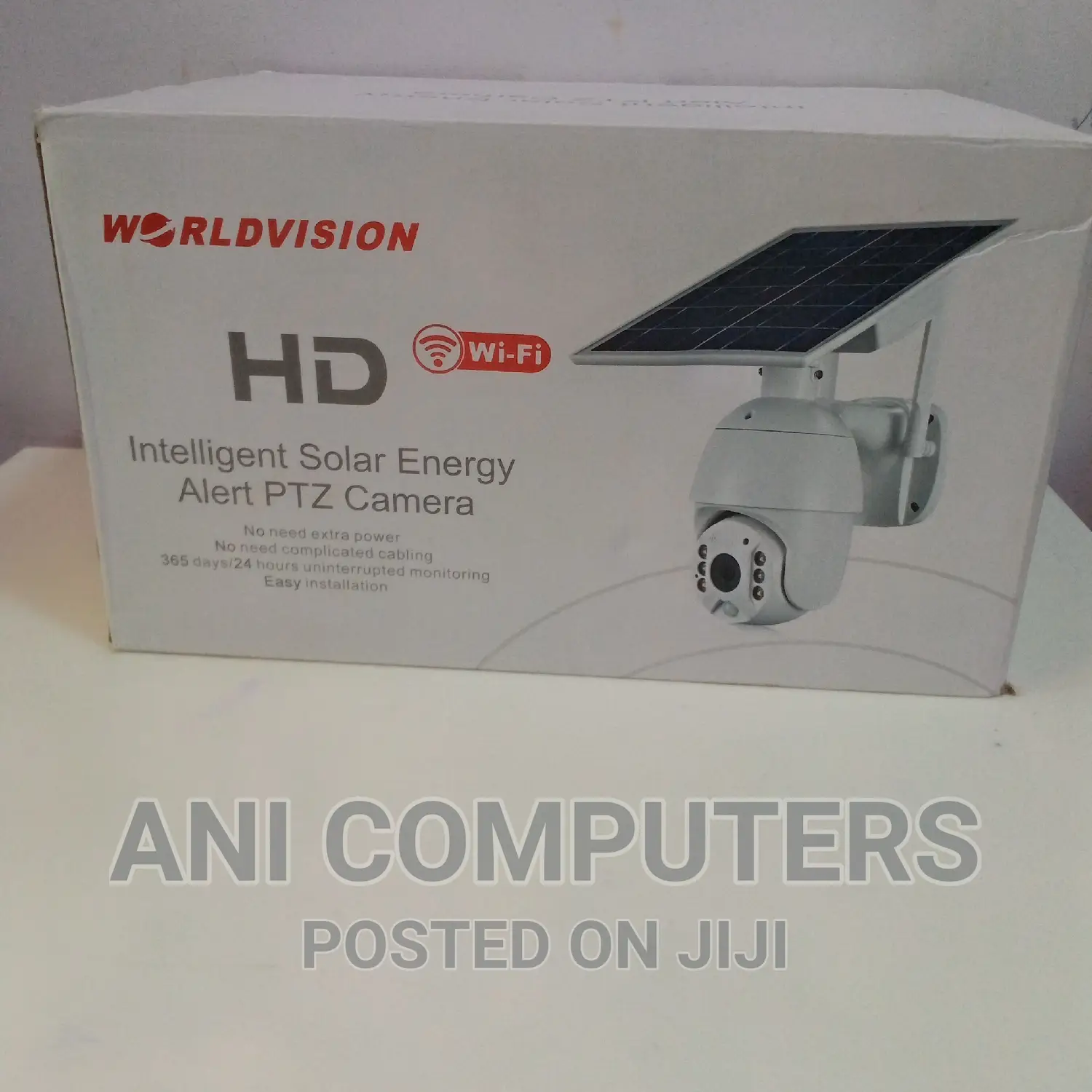 World Vision HD Wifi Intelligent Solar Alertz PTZ Camera