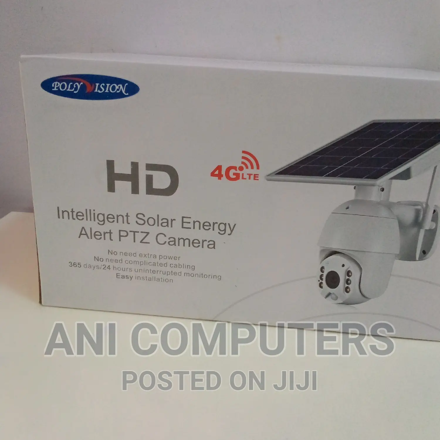 Polyvision HD 4G LTE Solar Energy PTZ Alertz Camera