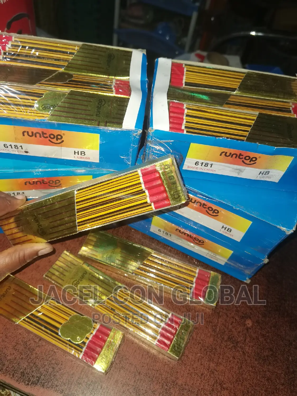 HB Pencil (Pack of 12 Dozen I.E 144 Pieces)