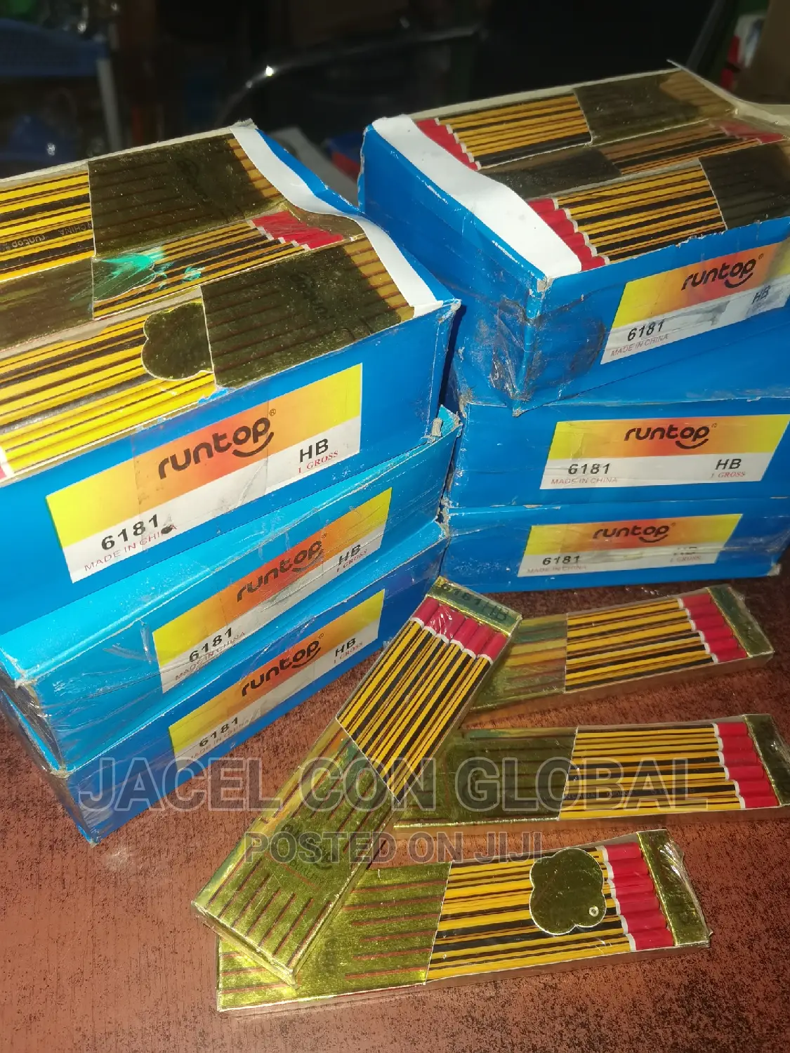 HB Pencil (Pack of 12 Dozen I.E 144 Pieces)