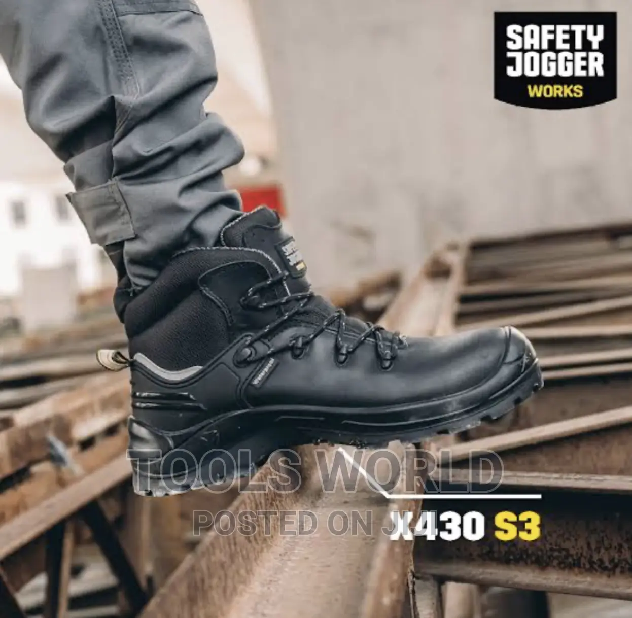 Mid-cut Safety Shoe With Heat Resistant Outsole X430 EH