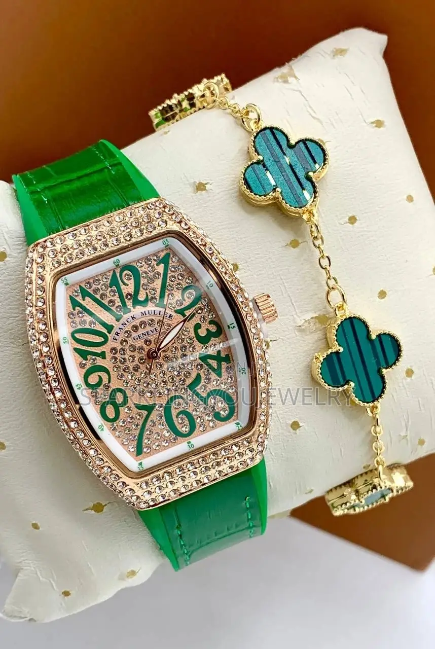 Franck Muller Watch and VCA Bracelet