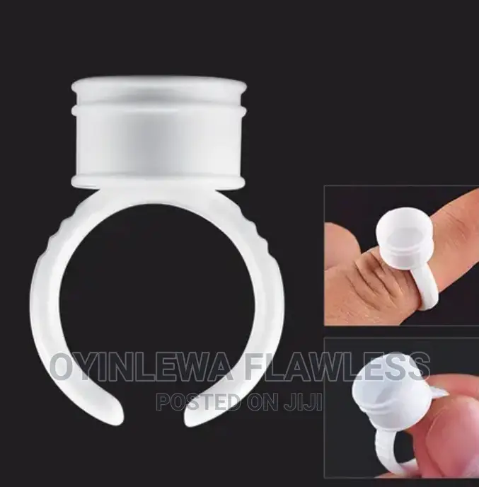 Disposable Silicon PMU Tattoo Ink Lash Glue Cup Ring