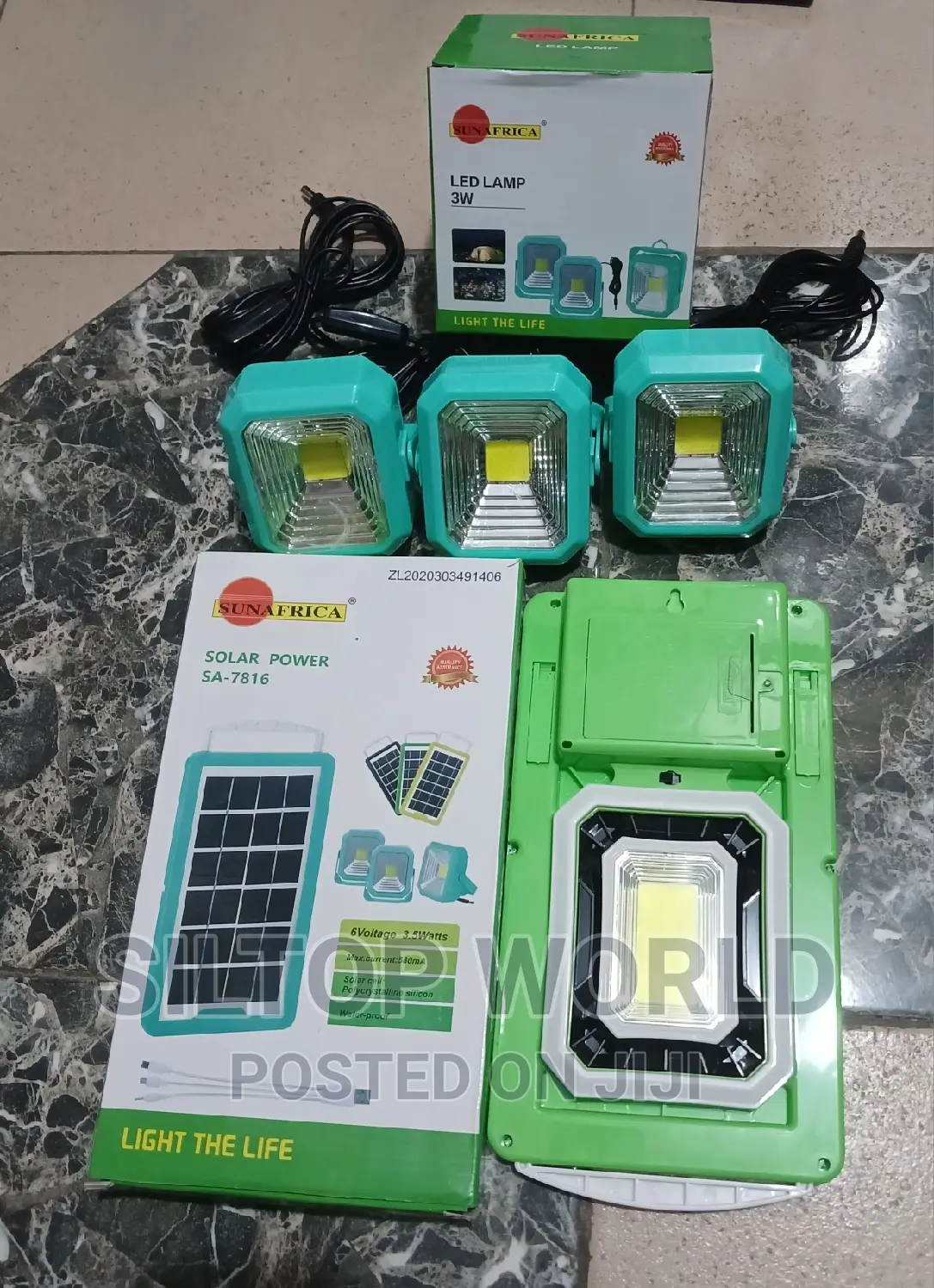 Sunafrica Solar Panel SA - 7816