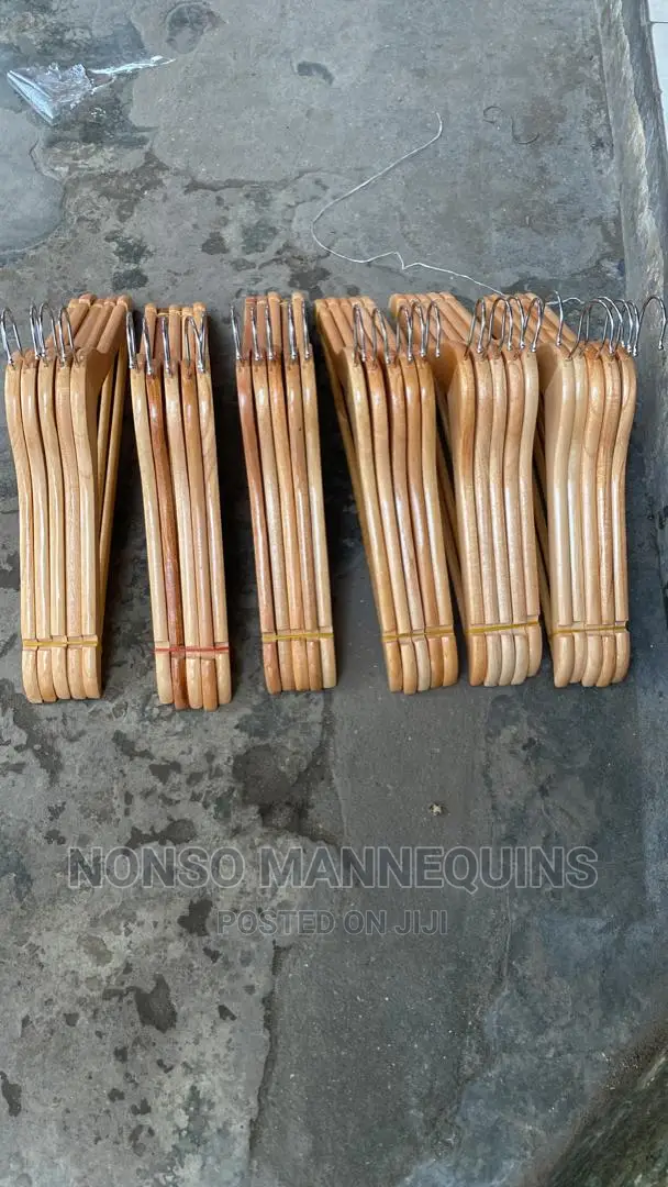 Clean and Neat Most Affordable Wooden Clothes Hangers