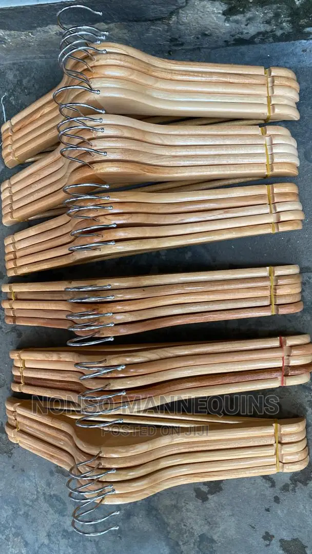 Clean and Neat Most Affordable Wooden Clothes Hangers