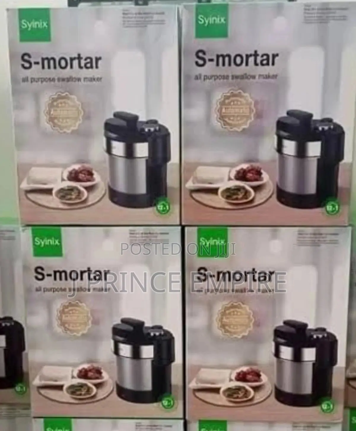 Swallow Maker Pounding Blender - Silver Black - 1200W