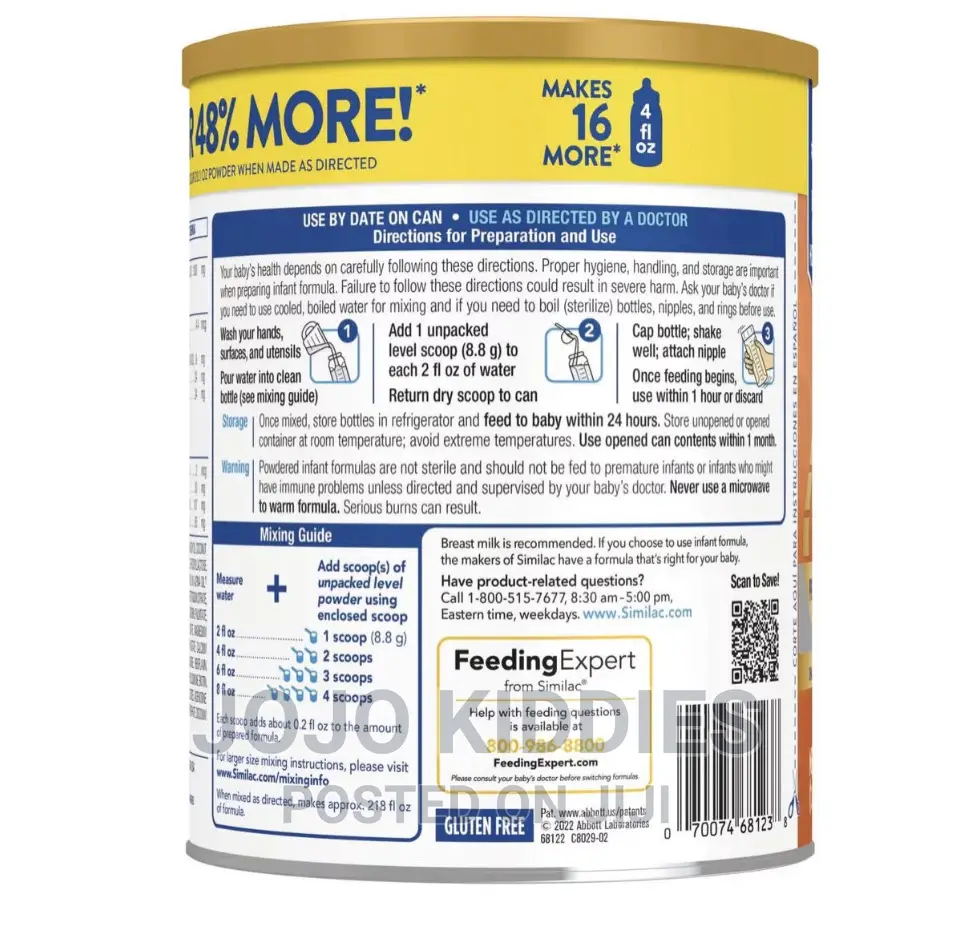 Similac 360 Total Care Sensitive Infant Formula