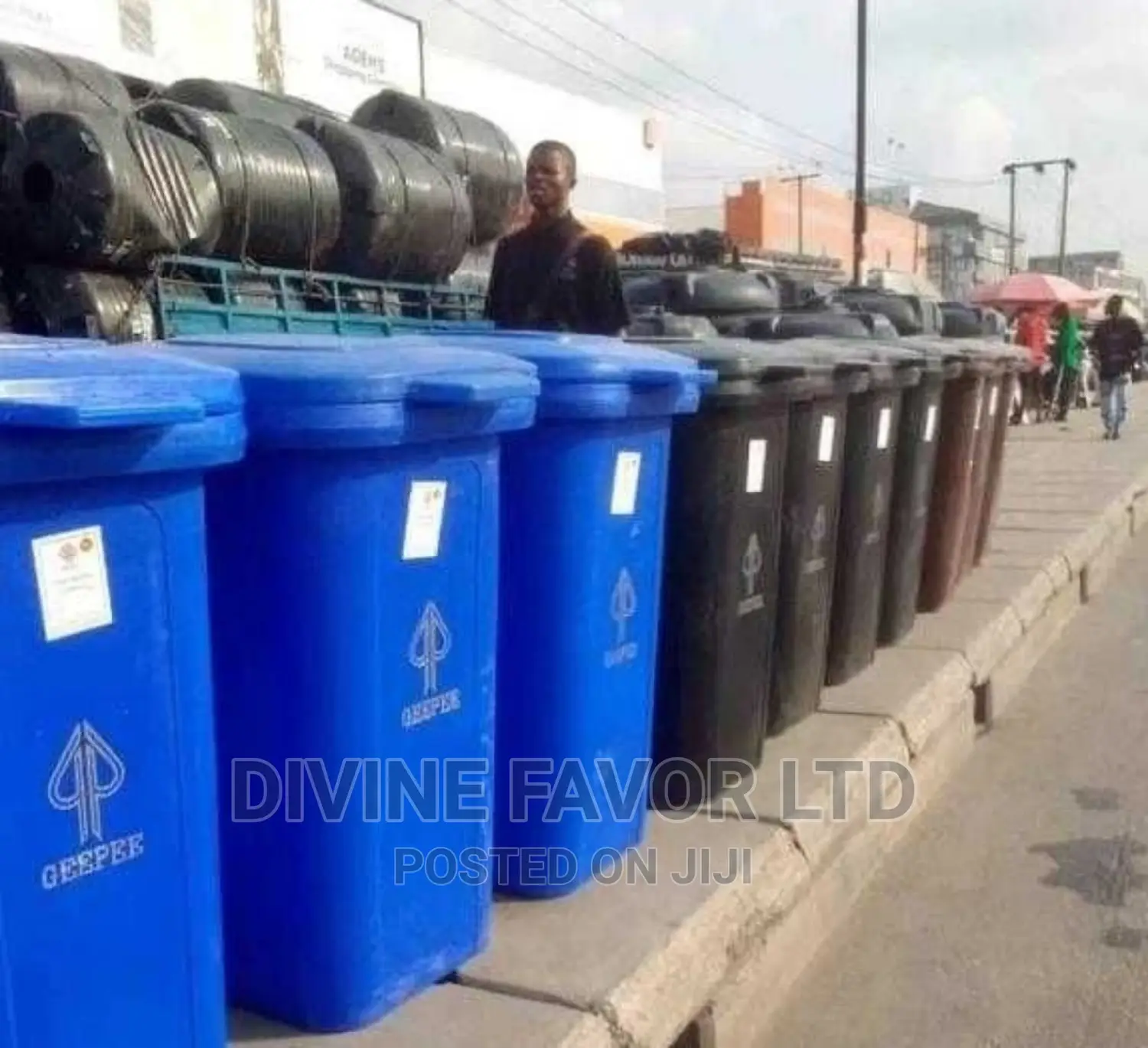 240 Litres Waste Bin/Wheeler,Geepee,Any Quantity Is Availb.