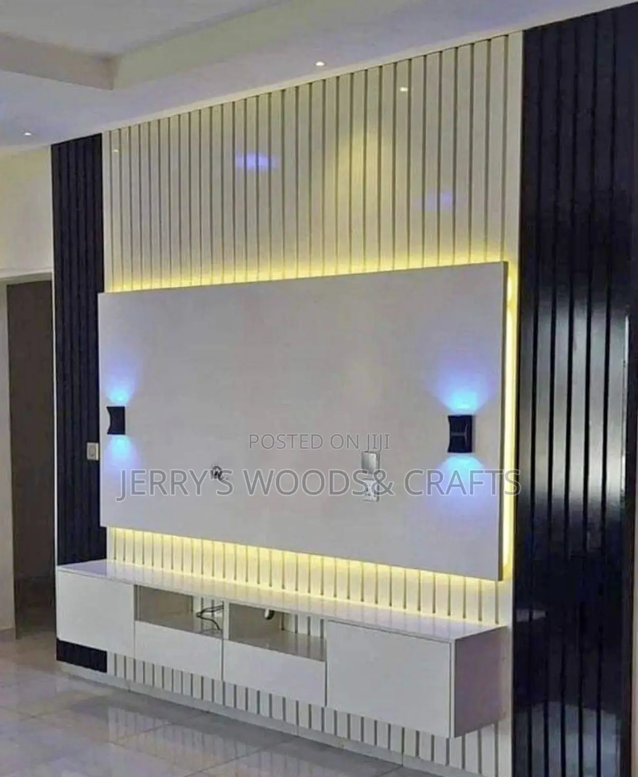 Wall TV Console Stand