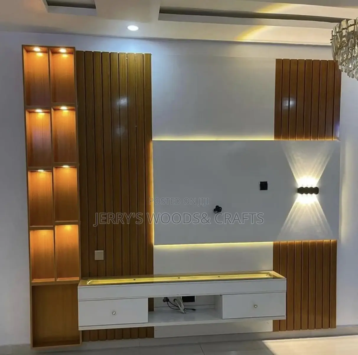Wall Tv Console Stand