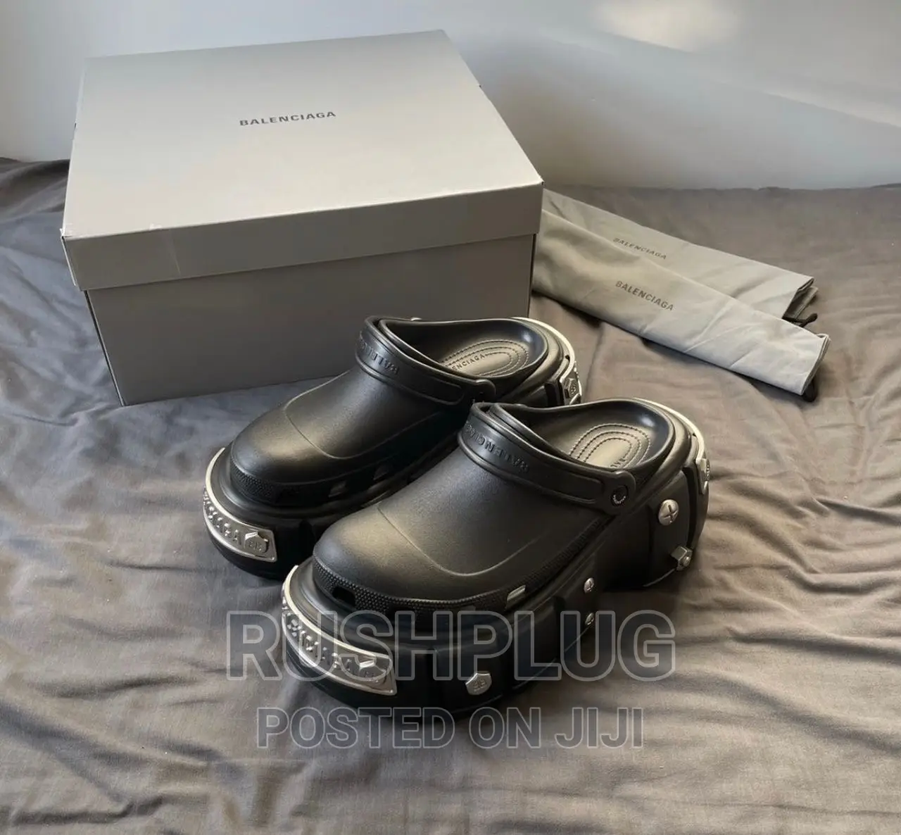Balenciaga X Crocs Hardcrocs Mule