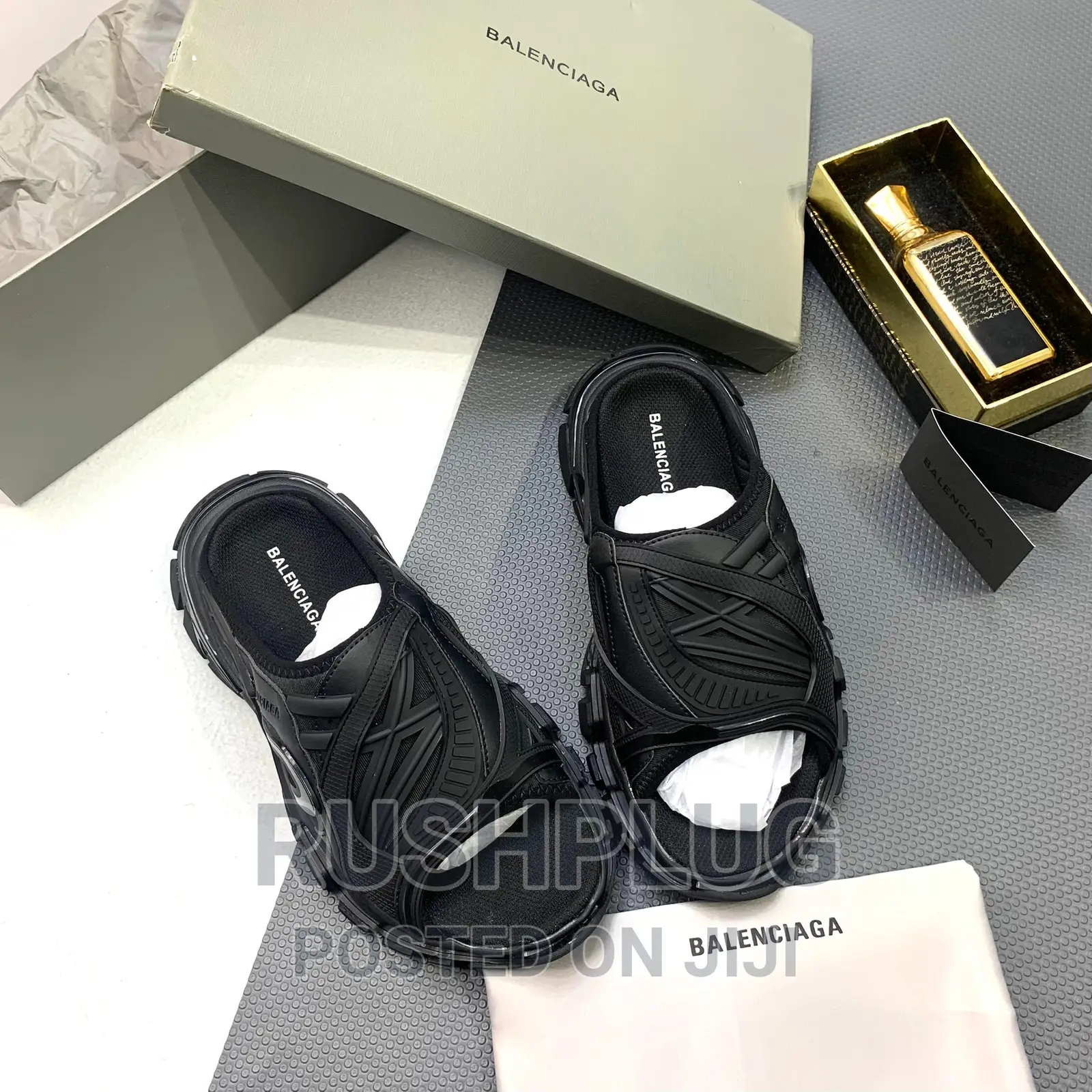 Luxury Balenciaga Track Mule Slide