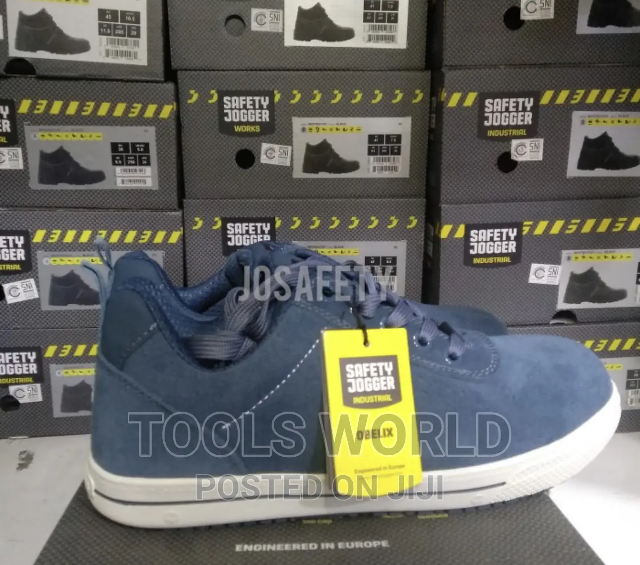OBELIX S3 Comfortable High-quality Safety Sneaker Blue