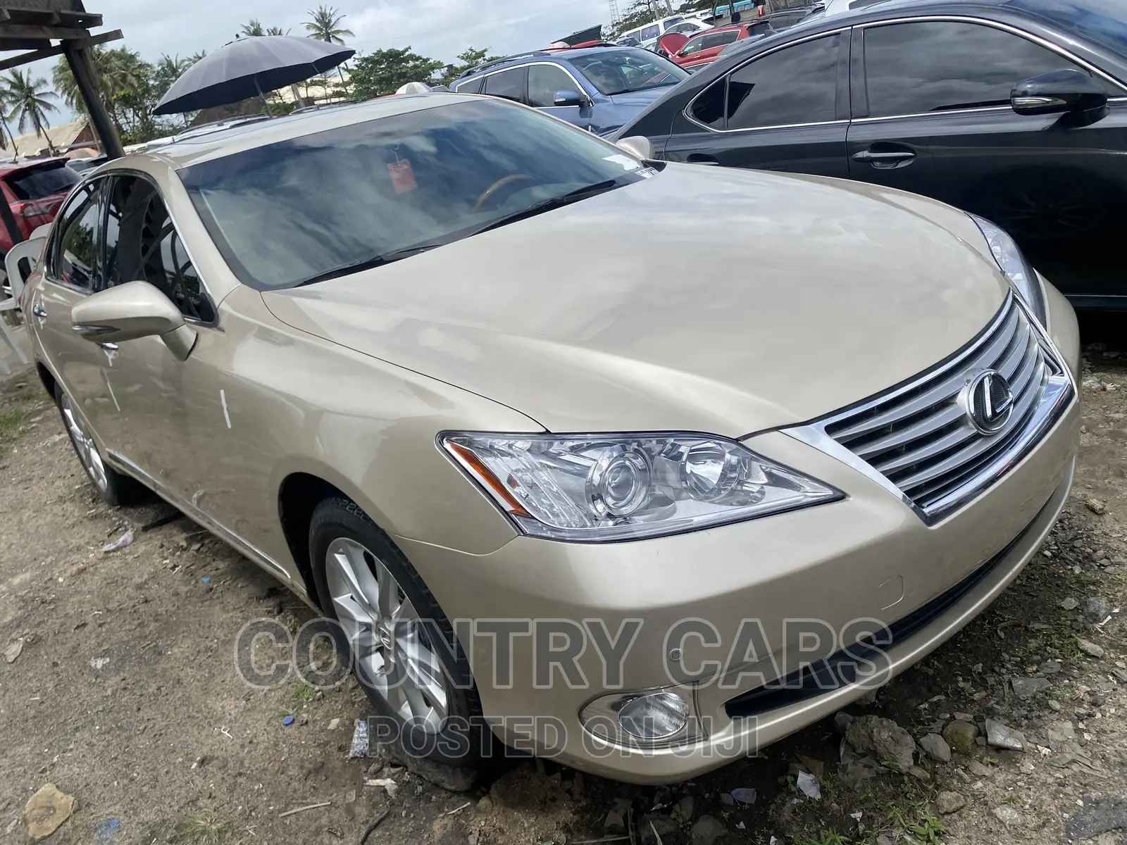 Lexus ES 350 2011 Gold