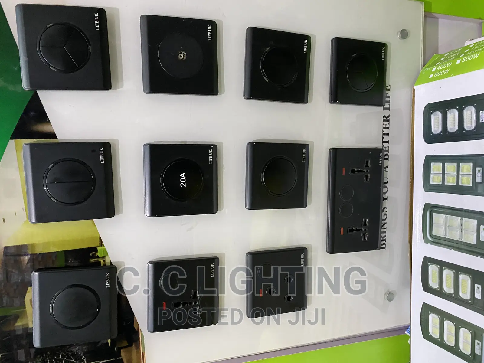 Soft Touch Switches and Socket
