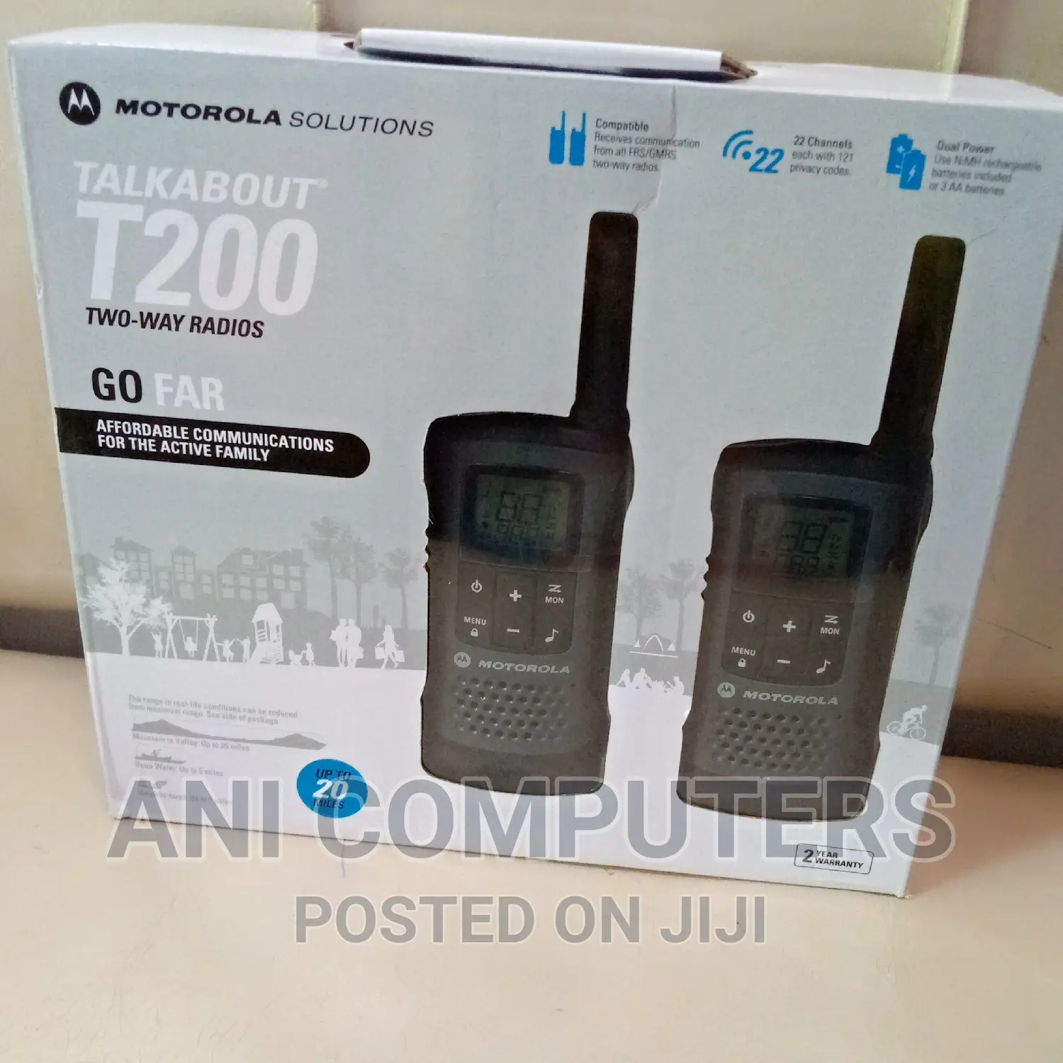Motorola T200 Walkie Talkie