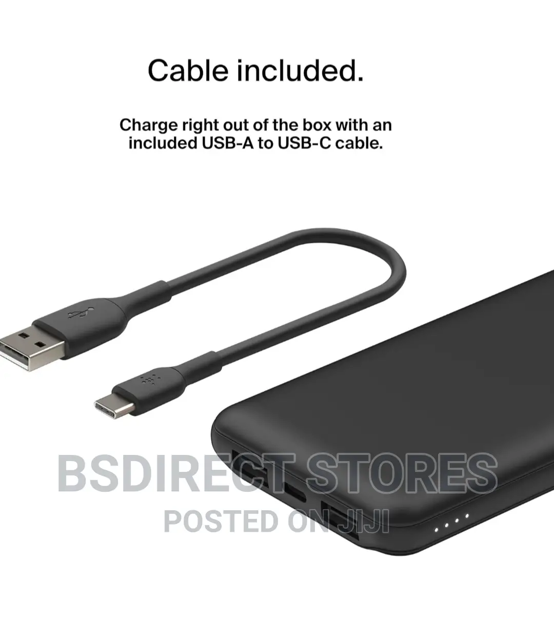 Belkin 10000mah BLACK Portable 40 Hours Battery Power Bank