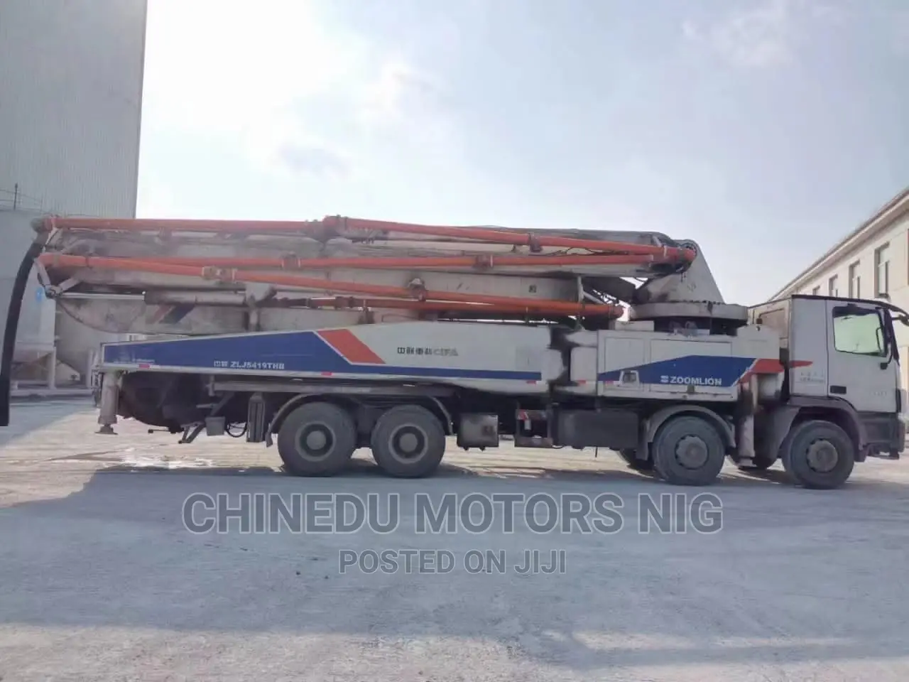 Mercedes Actros Concrete Pump