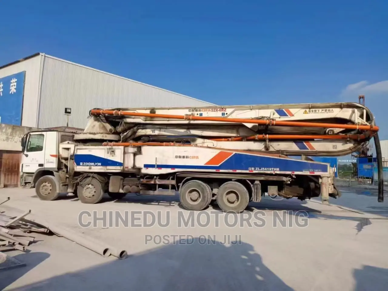 Mercedes Actros Concrete Pump