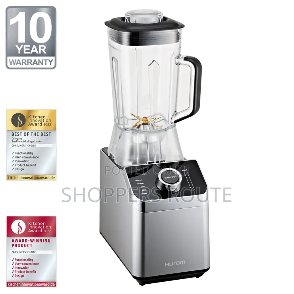 Hurom Premium 2-in-1 M100 Cold-Press Juicer Blender Hybrid