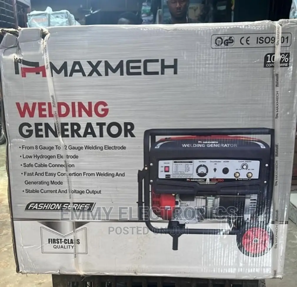 (5.5kva) Maxmech Welding Machine Petrol Generator 100% Coppe