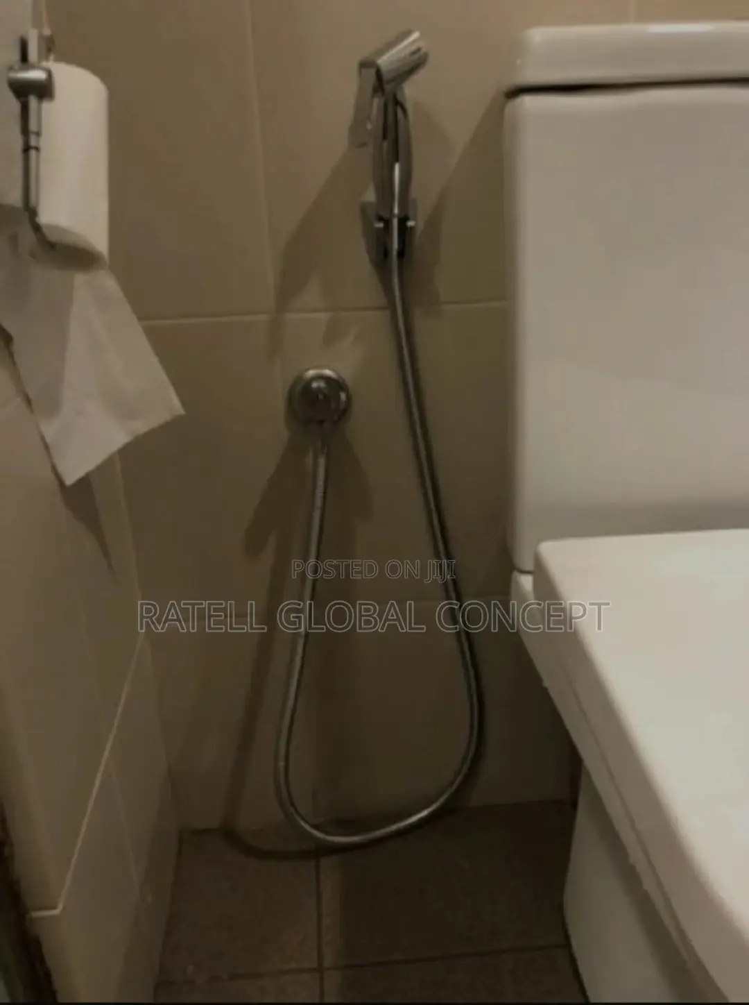 Heavy Guage Hand Pressing Shower [Handheld Bidet]