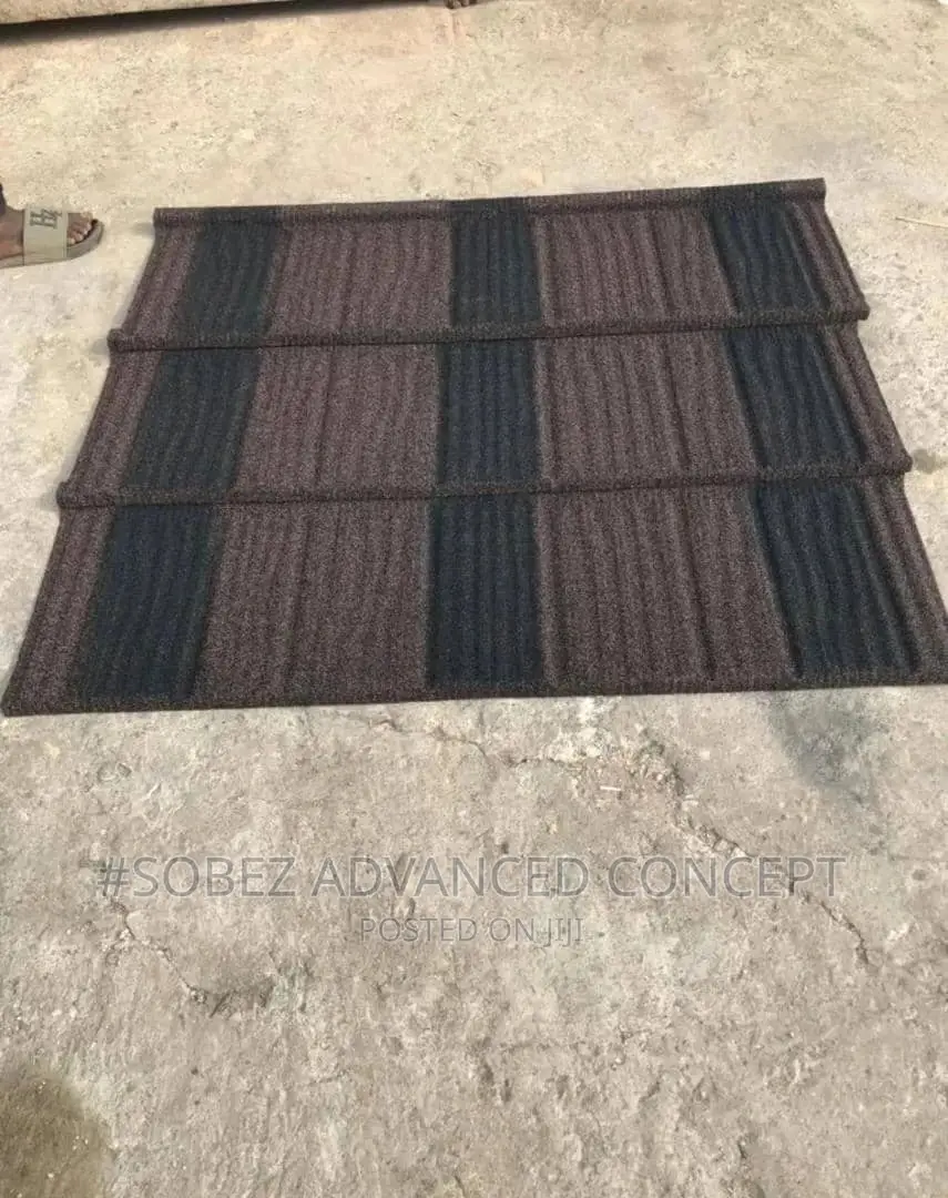 Affordable Black Patch Stone Coated Roof Tile