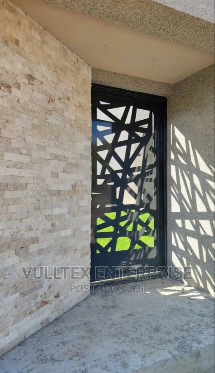 Security Door Laser Cut