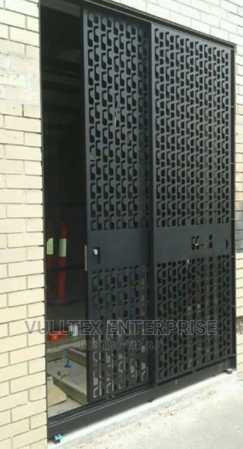 Security Laser Cut Door